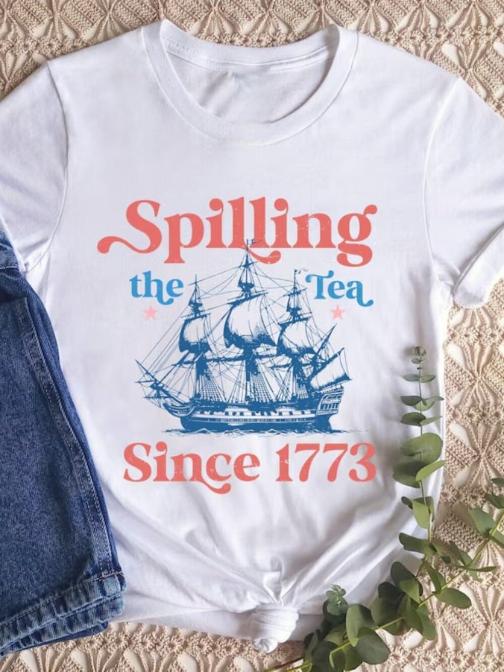 4th Of July Party Tshirt, American Celebration Tee, Gift For Independence Day